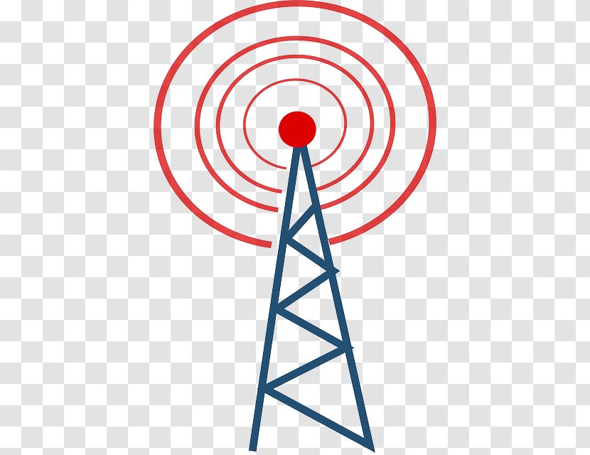 Radio Telecommunications Tower Clip Art - Area - Wireless Cliparts Transparent PNG
