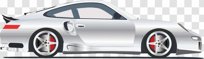 Car Wall Decal Bumper Sticker - Porsche Carrera Gt - Luxury Sports Transparent PNG
