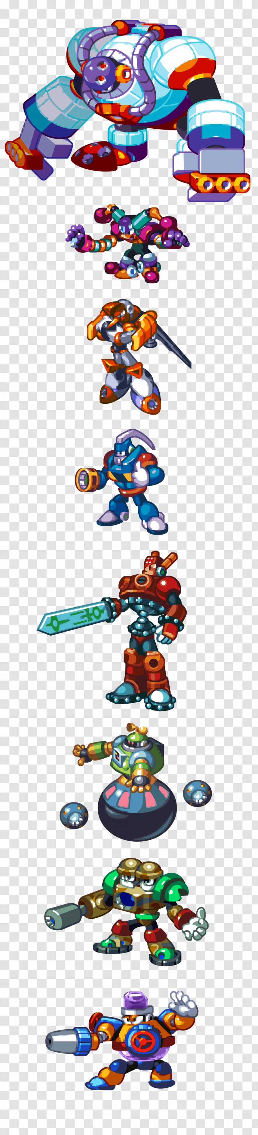 Mega Man 8 9 5 4 - 7 - Megaman Transparent PNG