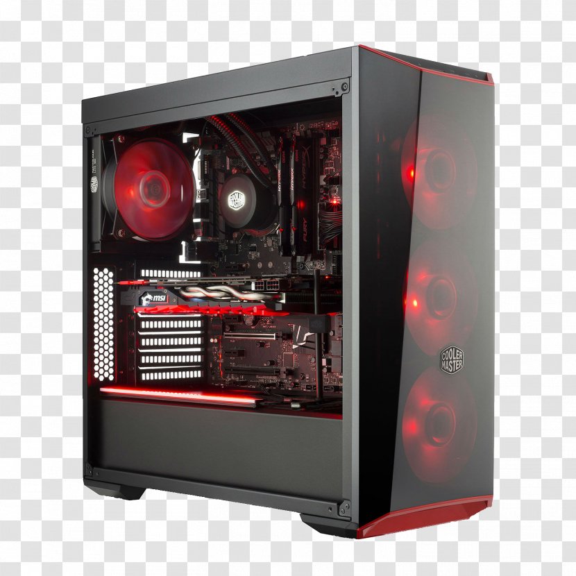 Computer Cases & Housings Cooler Master Silencio 352 ATX RGB Color Model - Cooling - Box Transparent PNG