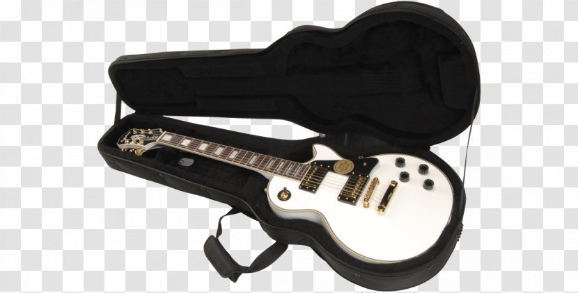 Gibson Les Paul Electric Guitar Gig Bag Epiphone - Watercolor Transparent PNG