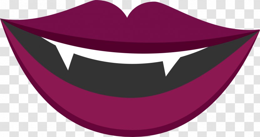 Vampire Horror Ghost - Mouth - Purple Lips Transparent PNG