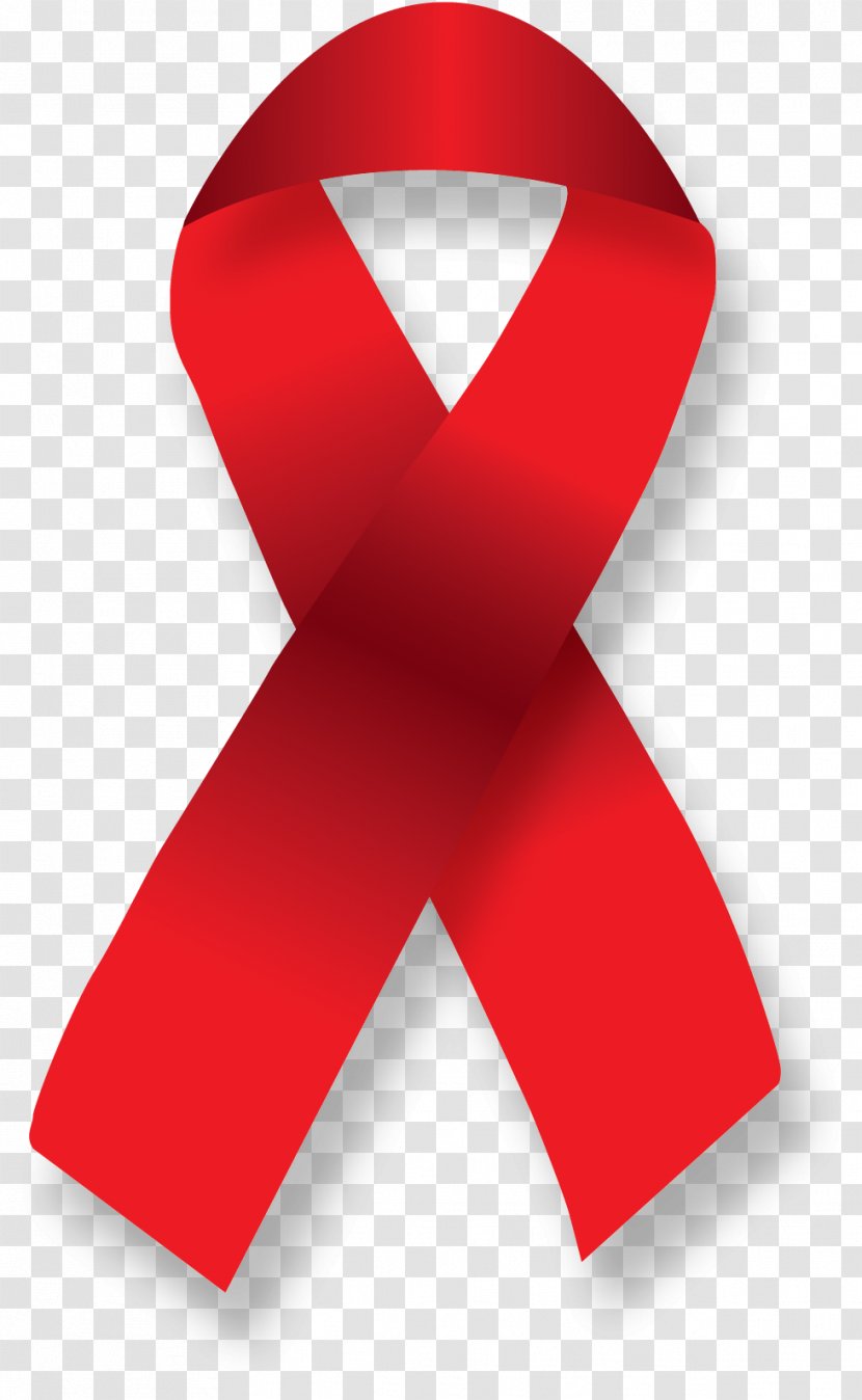 Red Ribbon Awareness World AIDS Day Pink Transparent PNG