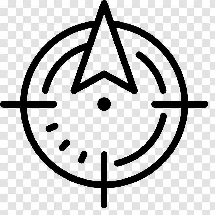 Reticle Telescopic Sight Shooting Target Stock Photography - Black And White - Military Transparent PNG