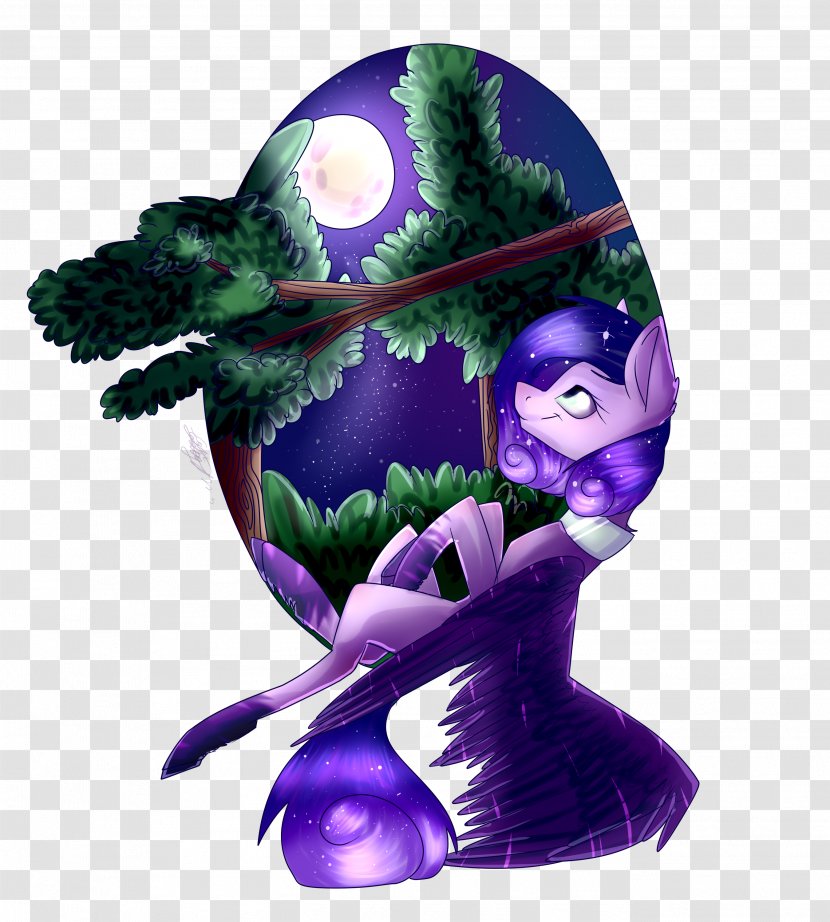 Plant Character Fiction - Purple Transparent PNG