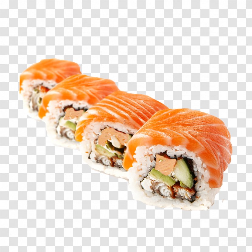 Makizushi Sushi Unagi California Roll Tobiko - Cream Cheese Transparent PNG