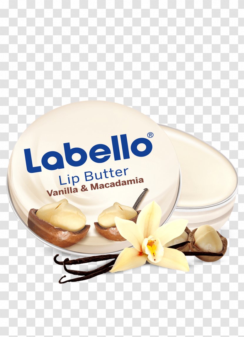 Vanilla Lip Balm Labello Macadamia - Ingredient Transparent PNG