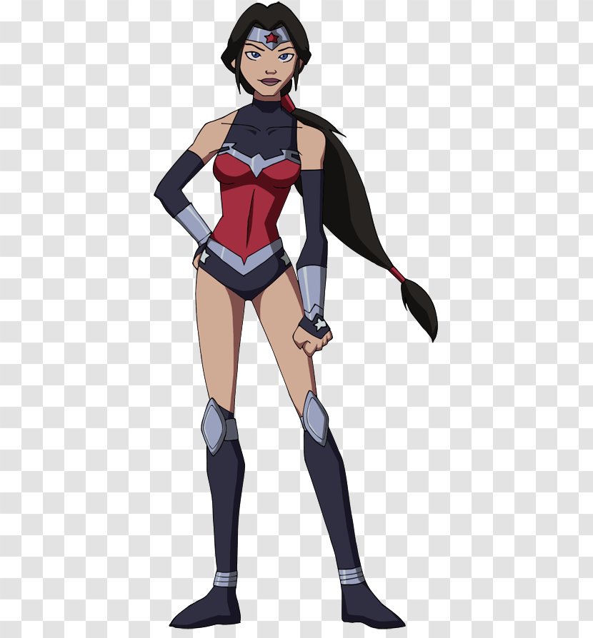 Justice League: War Wonder Woman Cyborg The New 52 Drawing - Heart Transparent PNG