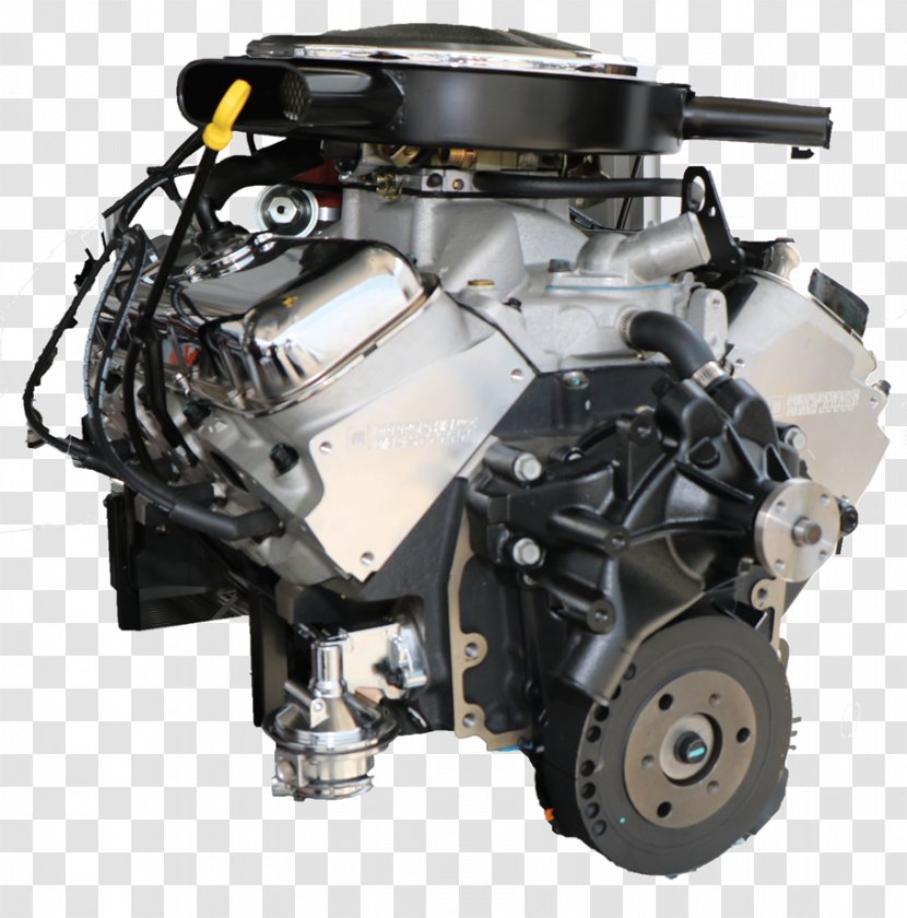 Crate Engine Car Chevrolet General Motors - Watercolor - 454 Motor Transparent PNG
