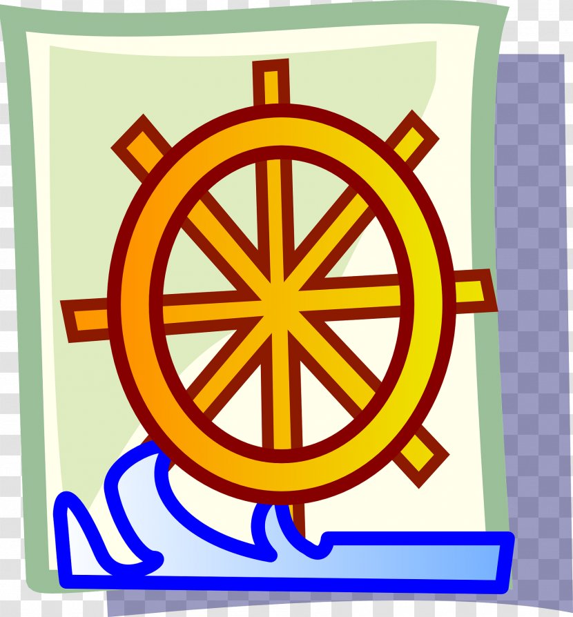 Water Wheel Computer Icons Ship's Clip Art - Pelton - Steering Transparent PNG