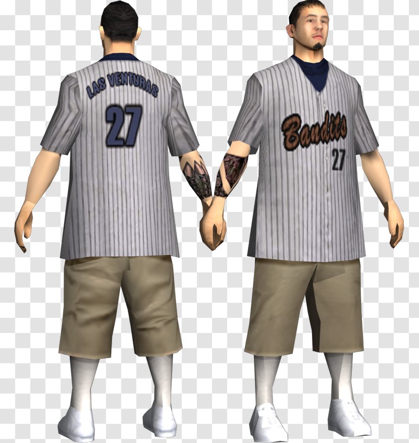 Baseball Uniform T-shirt Sleeve Costume - T Shirt Transparent PNG