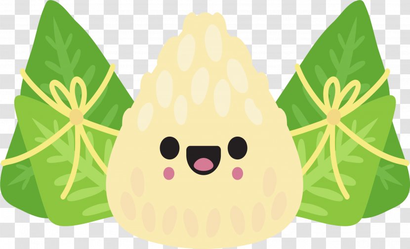 Zongzi Cartoon Dragon Boat Festival U7aefu5348 - Dumpling - Lovely Smile Dumplings Transparent PNG