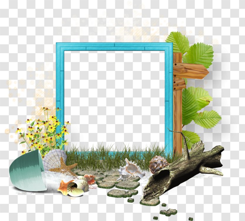 Picture Frames Image Green Color - Leaf - Summers Frame Transparent PNG