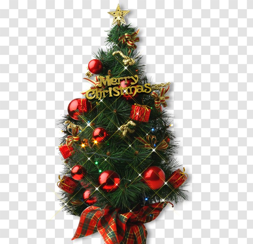 Christmas Tree - Material - Decoration Transparent PNG