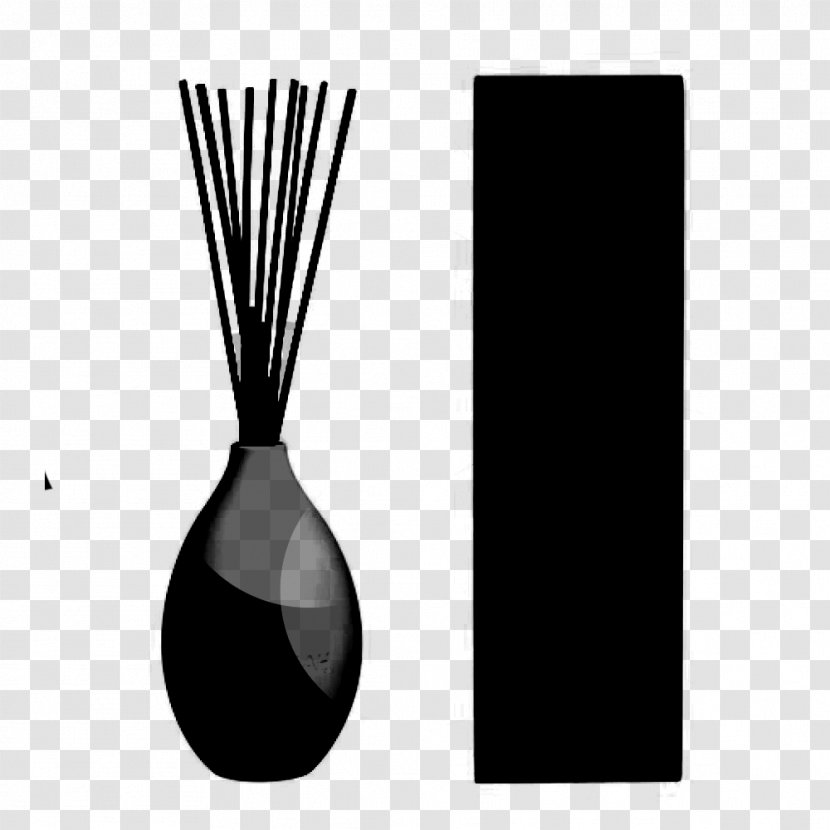 Spoon Product Design Line Vase - Black M - Table Transparent PNG