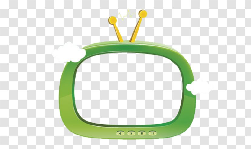 Television ISO 216 Clip Art - Oval - Cartoon TV Frame Transparent PNG
