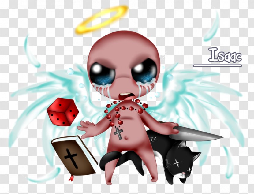 The Binding Of Isaac: Rebirth Belial Abaddon - Silhouette - Isaac Demon Transparent PNG