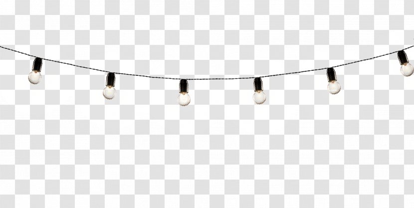 Lighting Metal Fashion Accessory Necklace Jewellery - Silver Light Fixture Transparent PNG