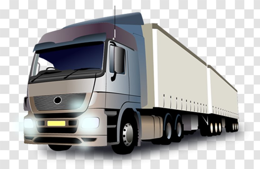 Transport Logistics Cargo Truck Vector Graphics Transparent PNG