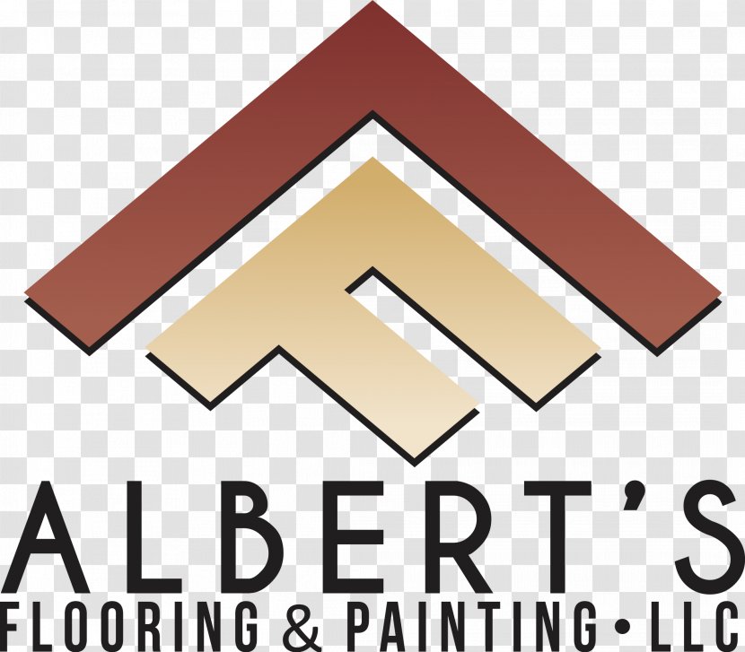 Logo Brand Organization Albert's Flooring & Painting, LLC - Text - Bathroom Floor Transparent PNG