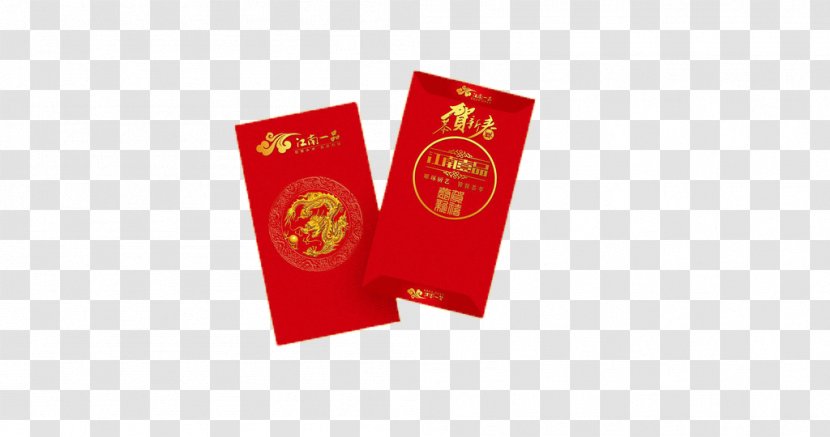 Red Envelope New Years Day Chinese Year - Envelopes Transparent PNG