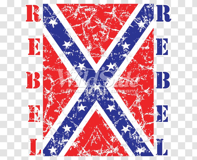Flags Of The Confederate States America T-shirt Southern United Modern Display Flag - Text Transparent PNG