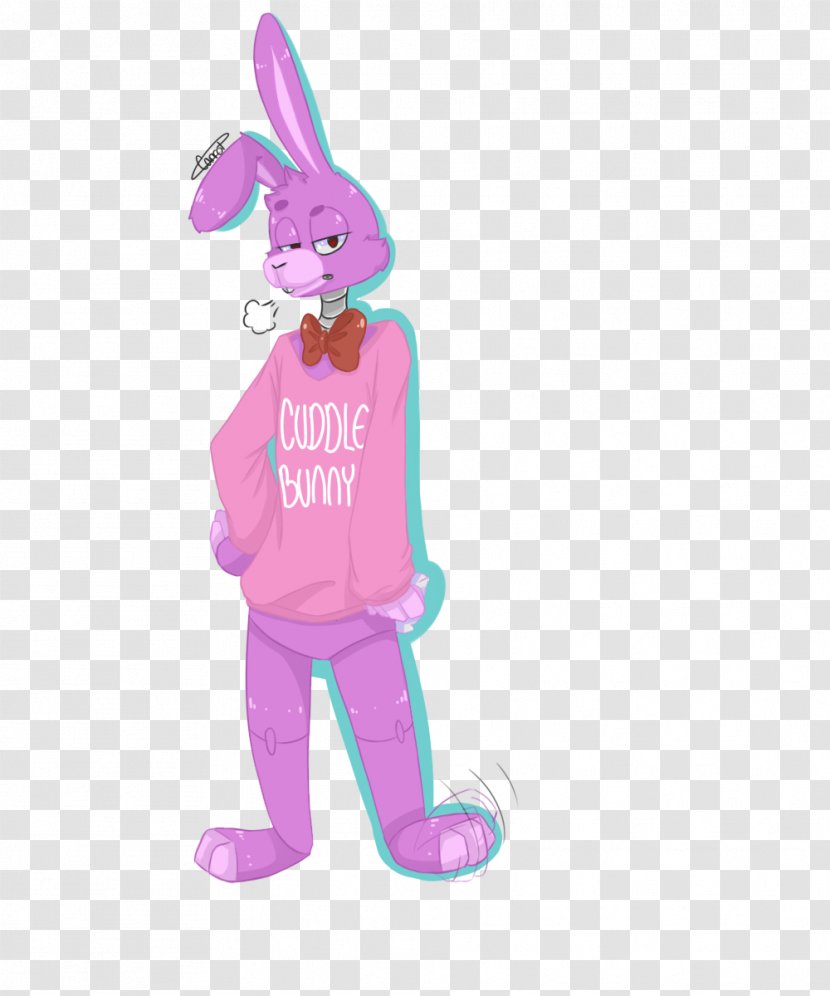 Easter Bunny Pink M Animal - Figure - Cuddling Bunnies Transparent PNG