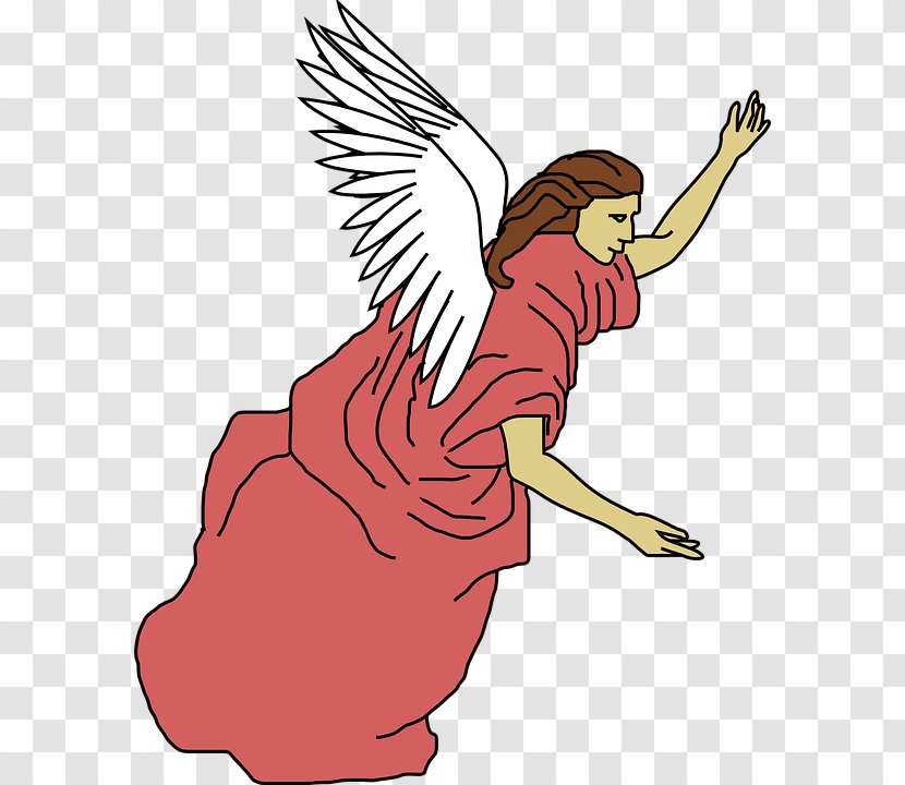 Christian Clip Art Angel - Cartoon Transparent PNG