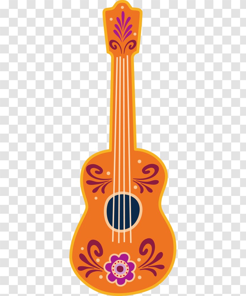 Acoustic Guitar Acoustic-electric Tiple Clip Art - Heart Transparent PNG