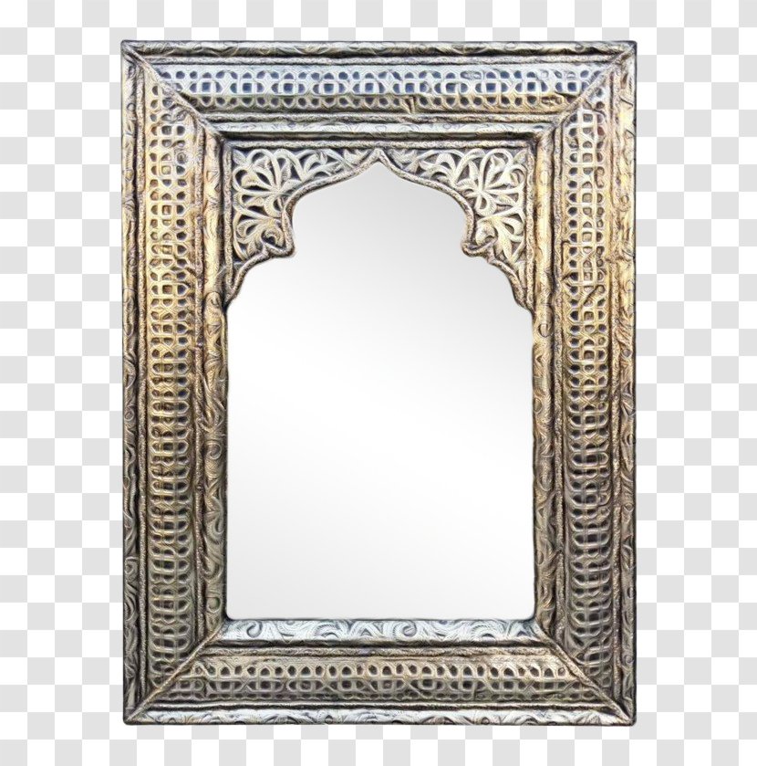 Watercolor Background Frame - Mirror - Antique Interior Design Transparent PNG