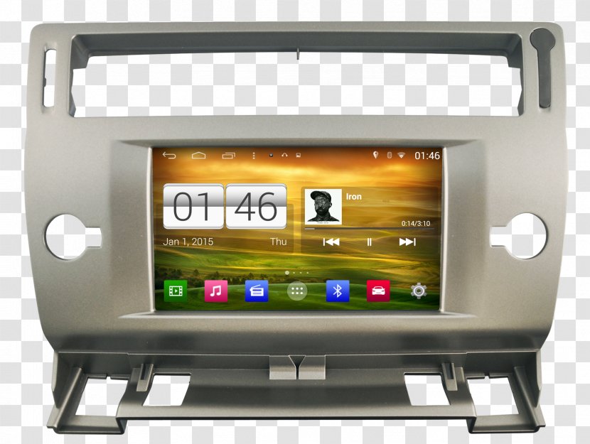 GPS Navigation Systems Citroën C4 Car C-Triomphe - Citroen Transparent PNG
