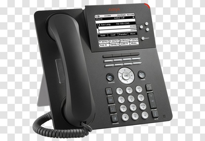 Avaya 9650 Telephone 9641G VoIP Phone - Business Transparent PNG