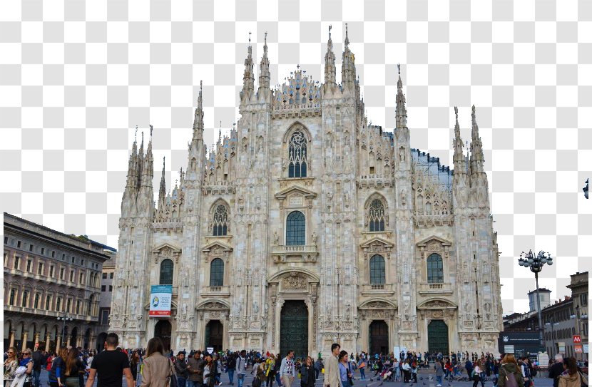 Museum Of The Milan Cathedral Florence Rome Westminster - Tourism - A Milan, Italy Transparent PNG