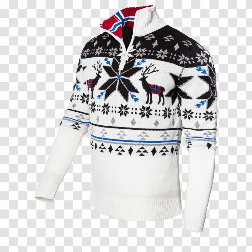 Sleeve Lusekofte Sweater Jumper Clothing - Sports Uniform - Jacket Transparent PNG