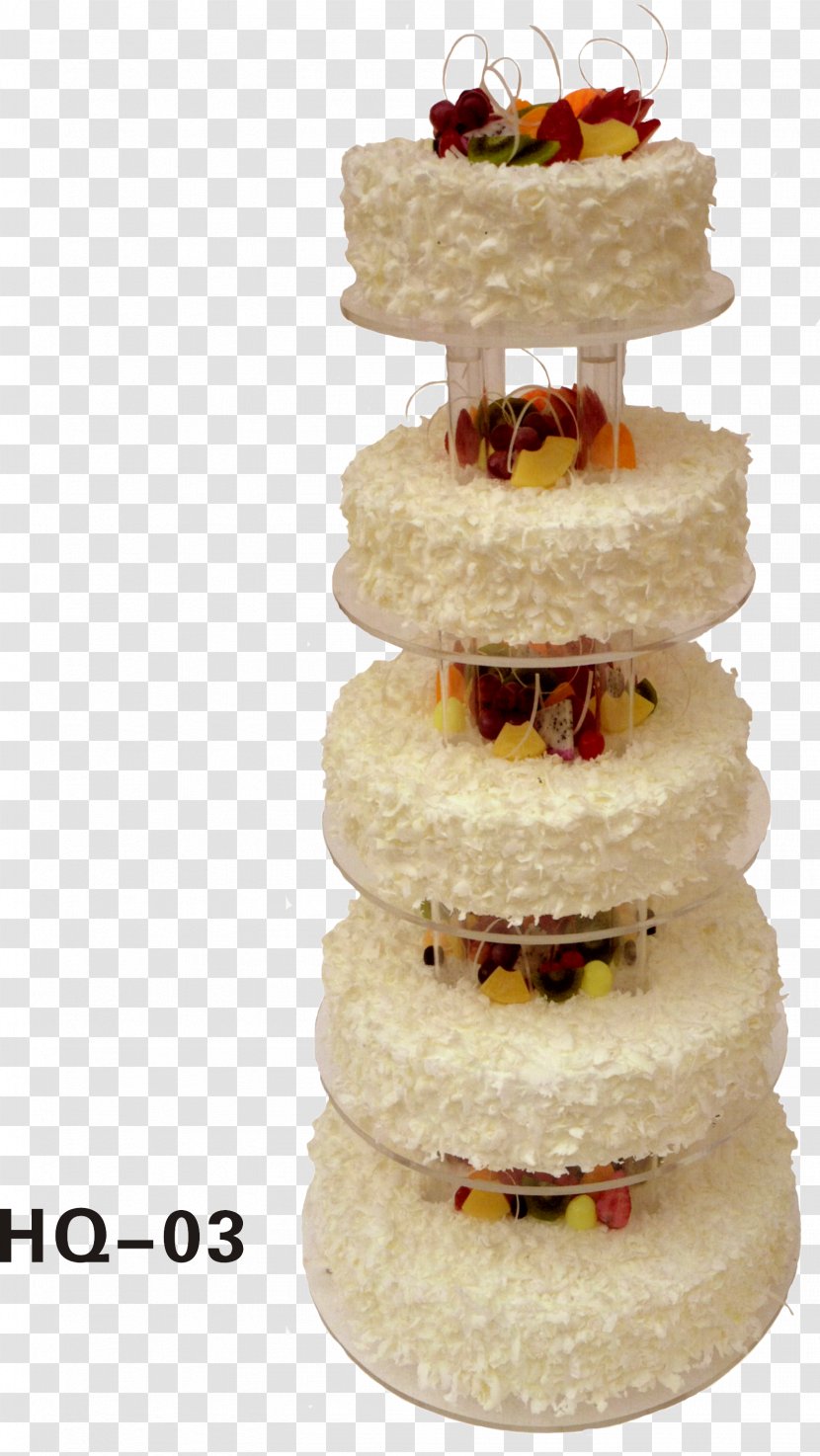 Wedding Cake Layer Petit Four Cream - Food - Cakes Transparent PNG