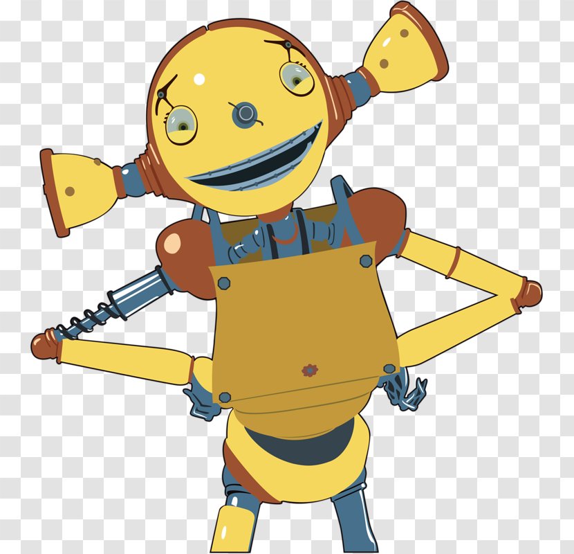 Robot Clip Art - Smiley Transparent PNG