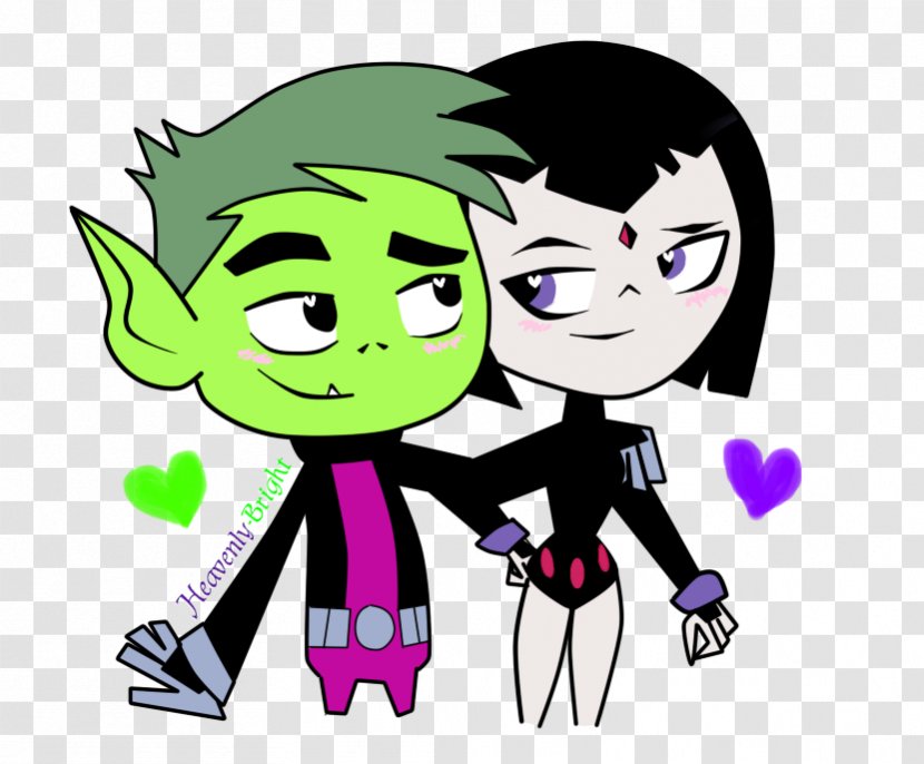 Raven Beast Boy Starfire Rose Wilson Cyborg - Silhouette Transparent PNG