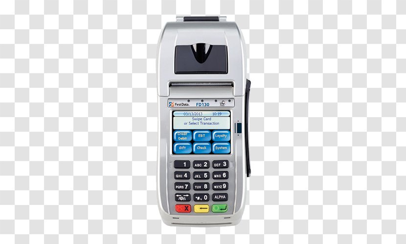 EMV First Data PIN Pad Debit Card Merchant Services - Electronic Device - Credit Transparent PNG