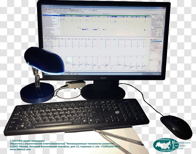 Computer Monitors Holter Monitor Hardware Software Laptop - Ecg Transparent PNG