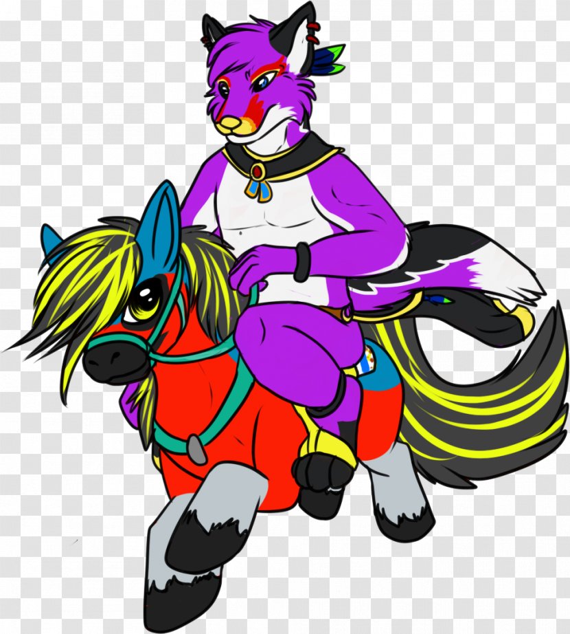 Carnivora Horse Mammal Clip Art - Fictional Character - Gallop Transparent PNG