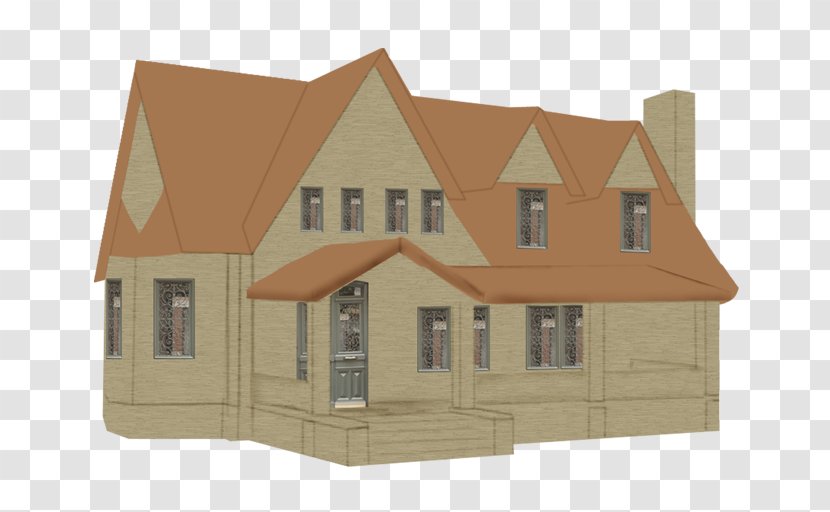 Roof Property Facade House - Real Estate Transparent PNG