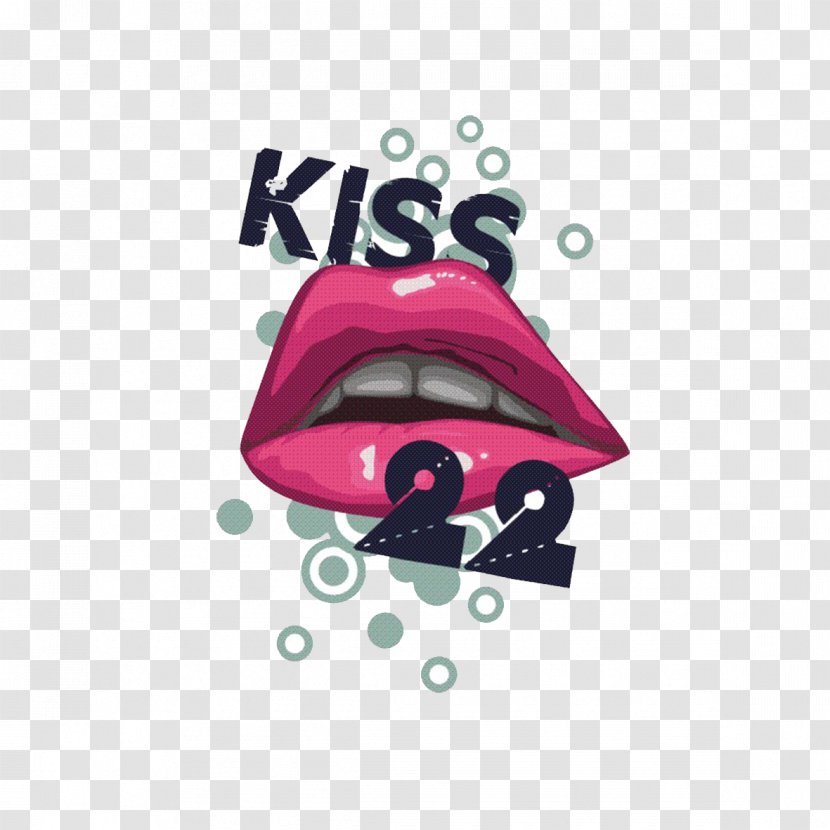 Kiss Clip Art - Drawing - Lips Pattern Transparent PNG