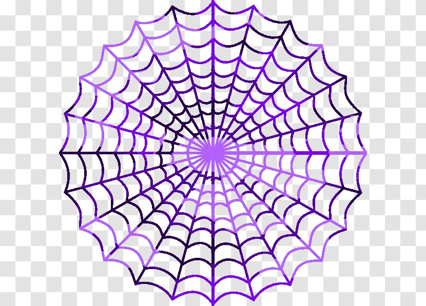 Spider-Man Spider Web Coloring Book Clip Art - Violet - Purple Cliparts Transparent PNG