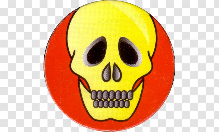 Smiley - Yellow - Horror Skull Transparent PNG