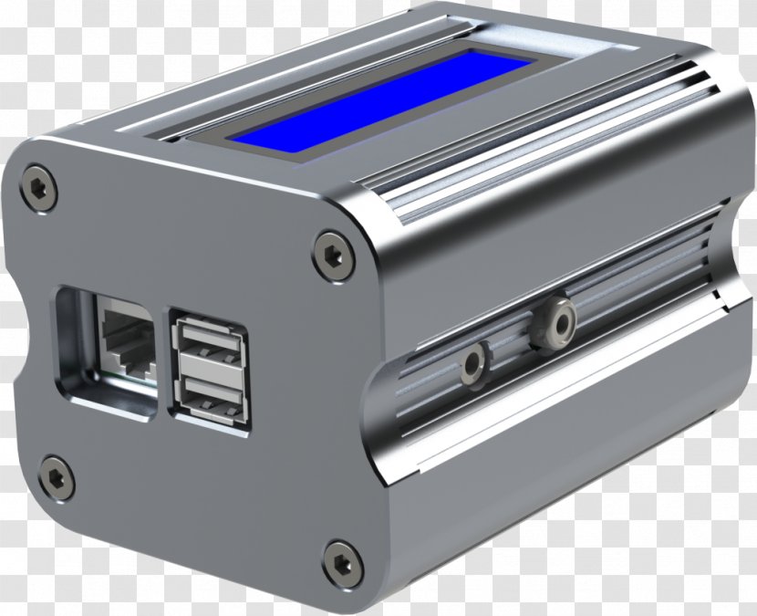 Computer Cases & Housings Raspberry Pi Aluminium Hard Drives - Electronic Device Transparent PNG