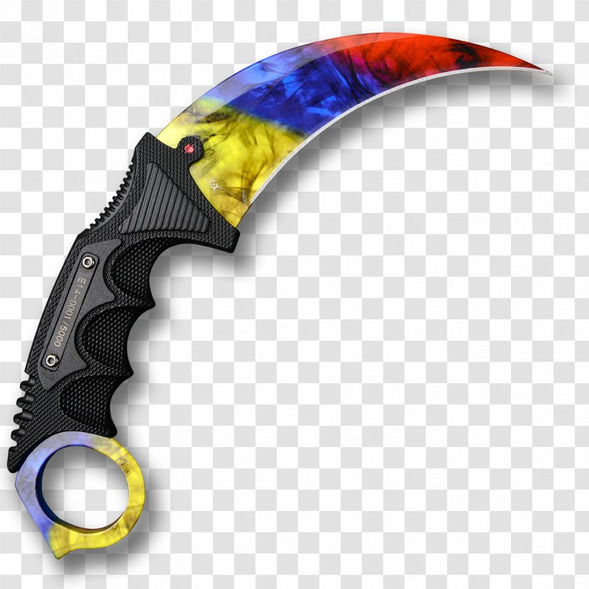 Counter-Strike: Global Offensive Knife Karambit Doppler Radar Blade Transparent PNG