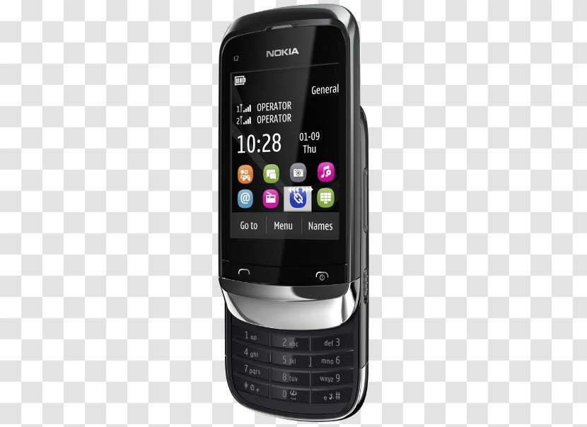 Feature Phone Smartphone Nokia C2-02 C2-00 Asha 302 - Multimedia Transparent PNG