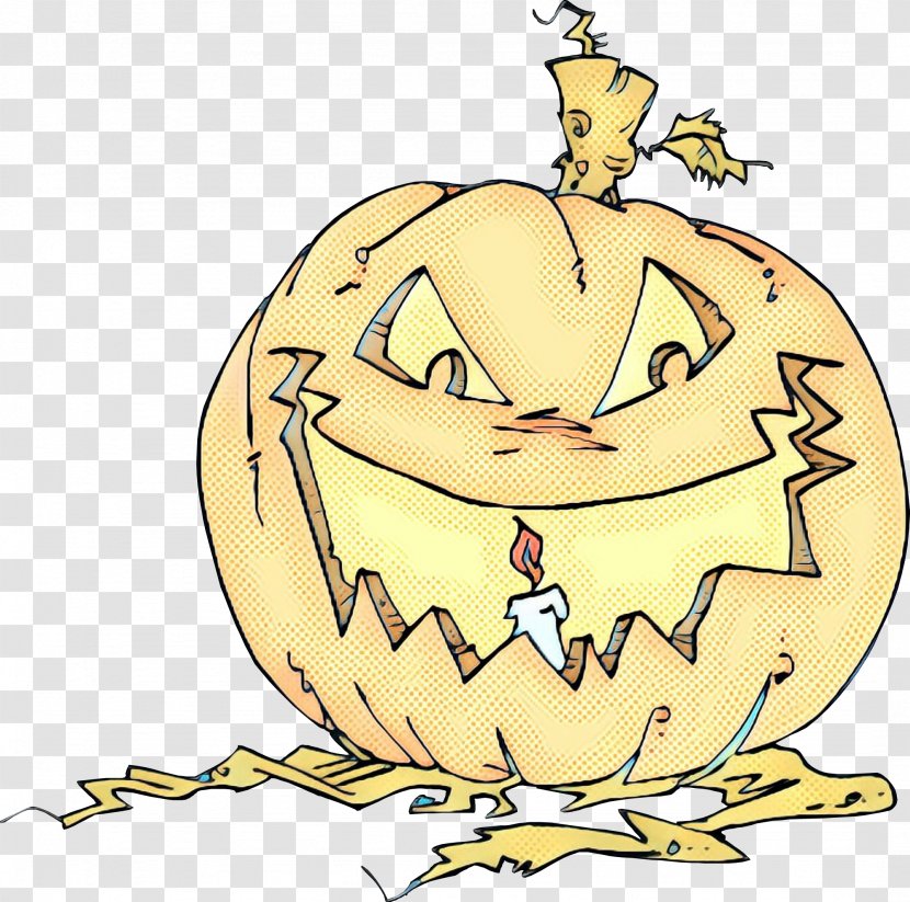 Cartoon Halloween Pumpkin - Finger Plant Transparent PNG