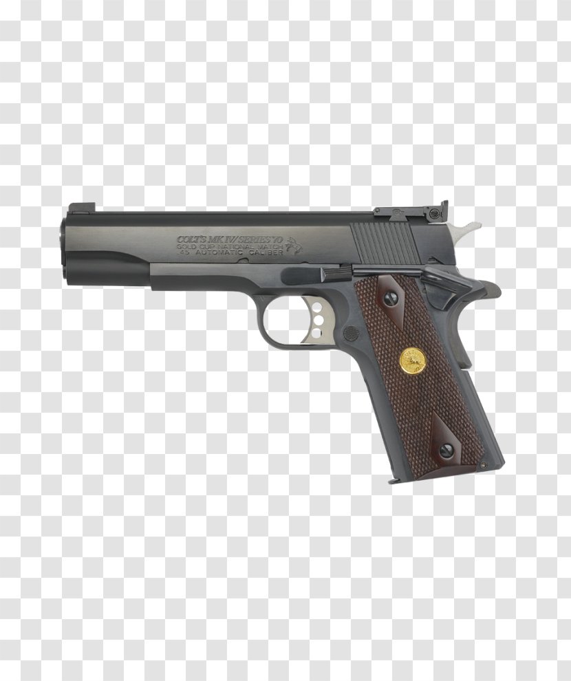 Colt's Manufacturing Company M1911 Pistol .45 ACP Semi-automatic Firearm - 45 Acp - Handgun Transparent PNG