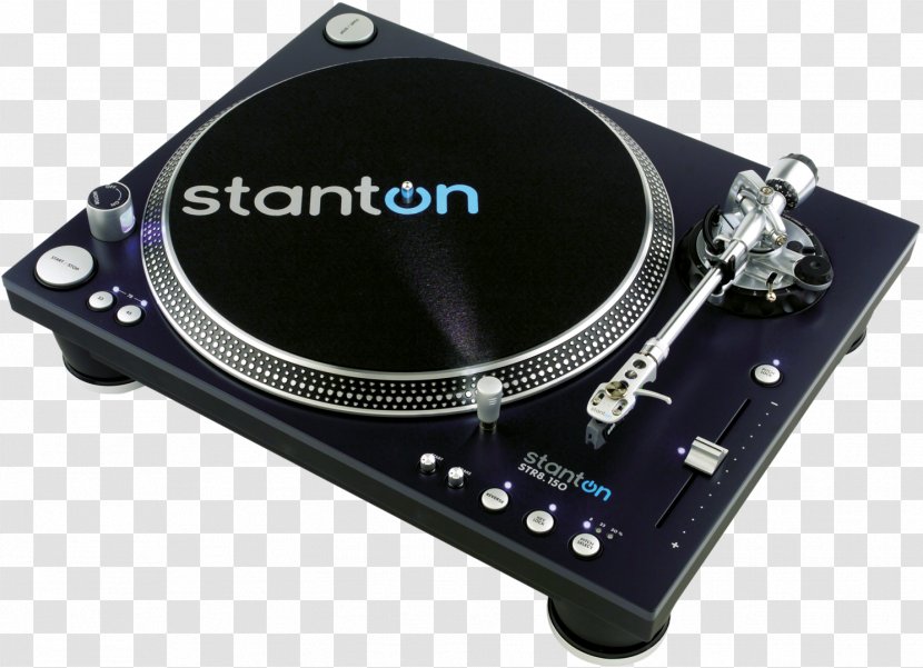Stanton STR8.150 Disc Jockey ST.150 Turntablism Magnetics - Frame - Turntable Transparent PNG